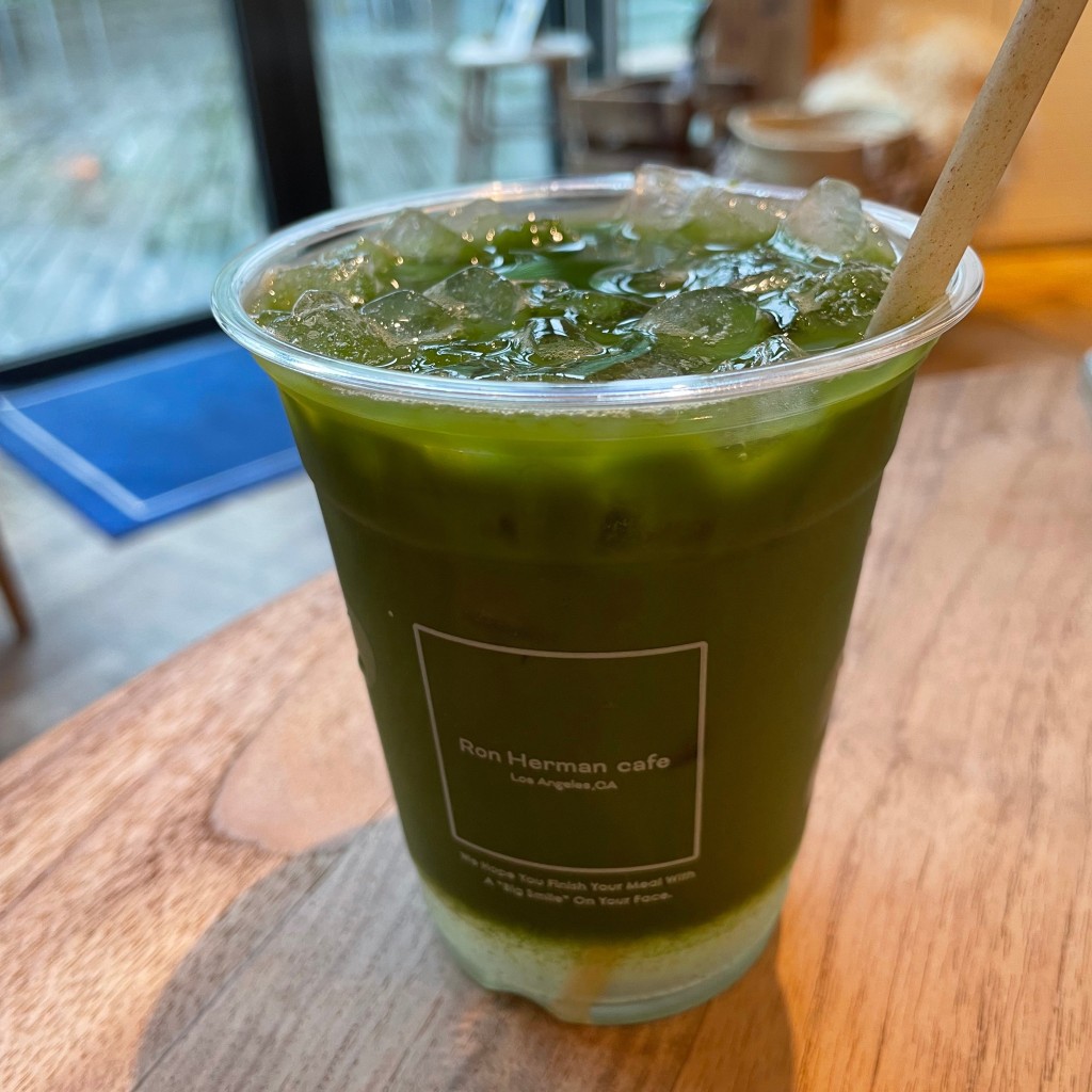 ユーザーが投稿した抹茶レモネードの写真 - 実際訪問したユーザーが直接撮影して投稿した赤坂カフェロンハーマン 六本木店の写真