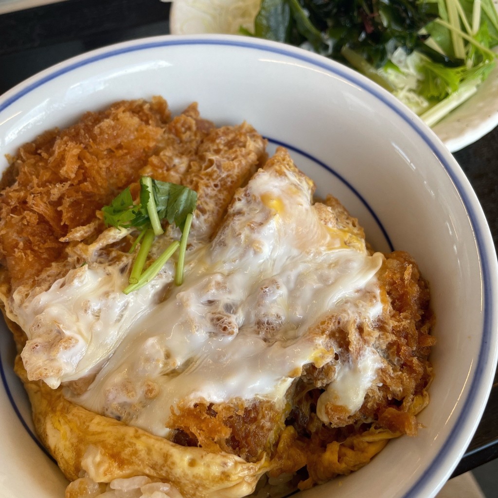 ユーザーが投稿したカツ丼(梅)の写真 - 実際訪問したユーザーが直接撮影して投稿した小牧原新田とんかつかつや 愛知小牧原店の写真