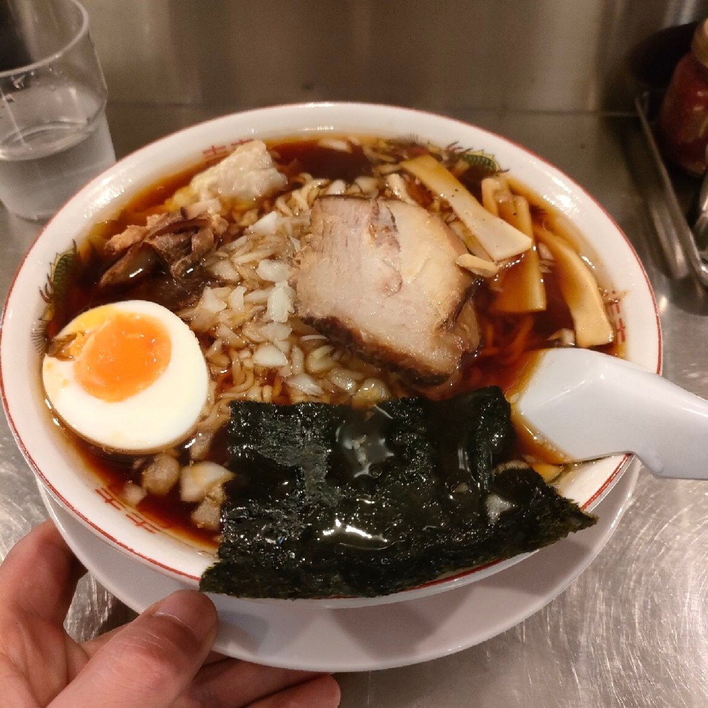 にっくんんんさんが投稿した日本橋浜町ラーメン専門店のお店竹岡式ラーメン まる竹/マルタケの写真