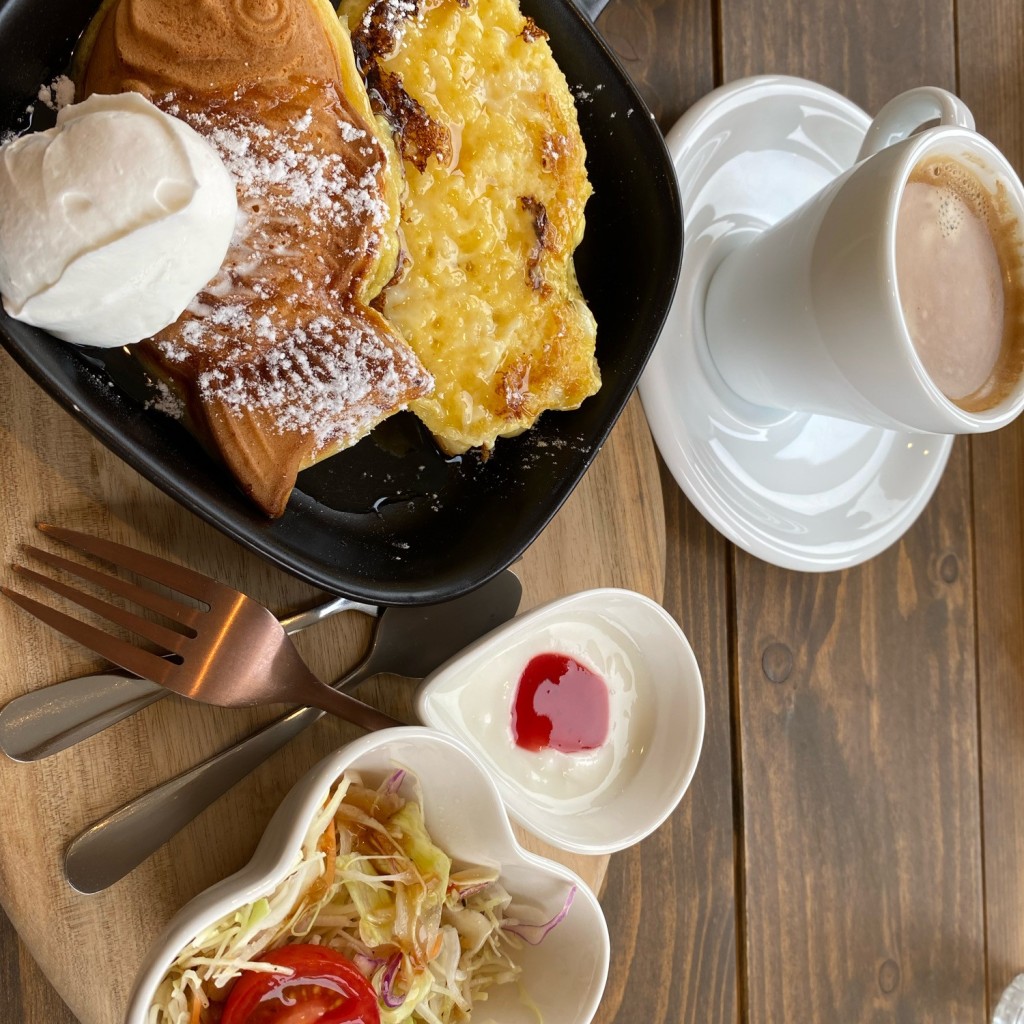 おちゃちゃまるさんが投稿した広見カフェのお店たい焼きカフェ陽だまり/タイヤキカフェヒダマリの写真