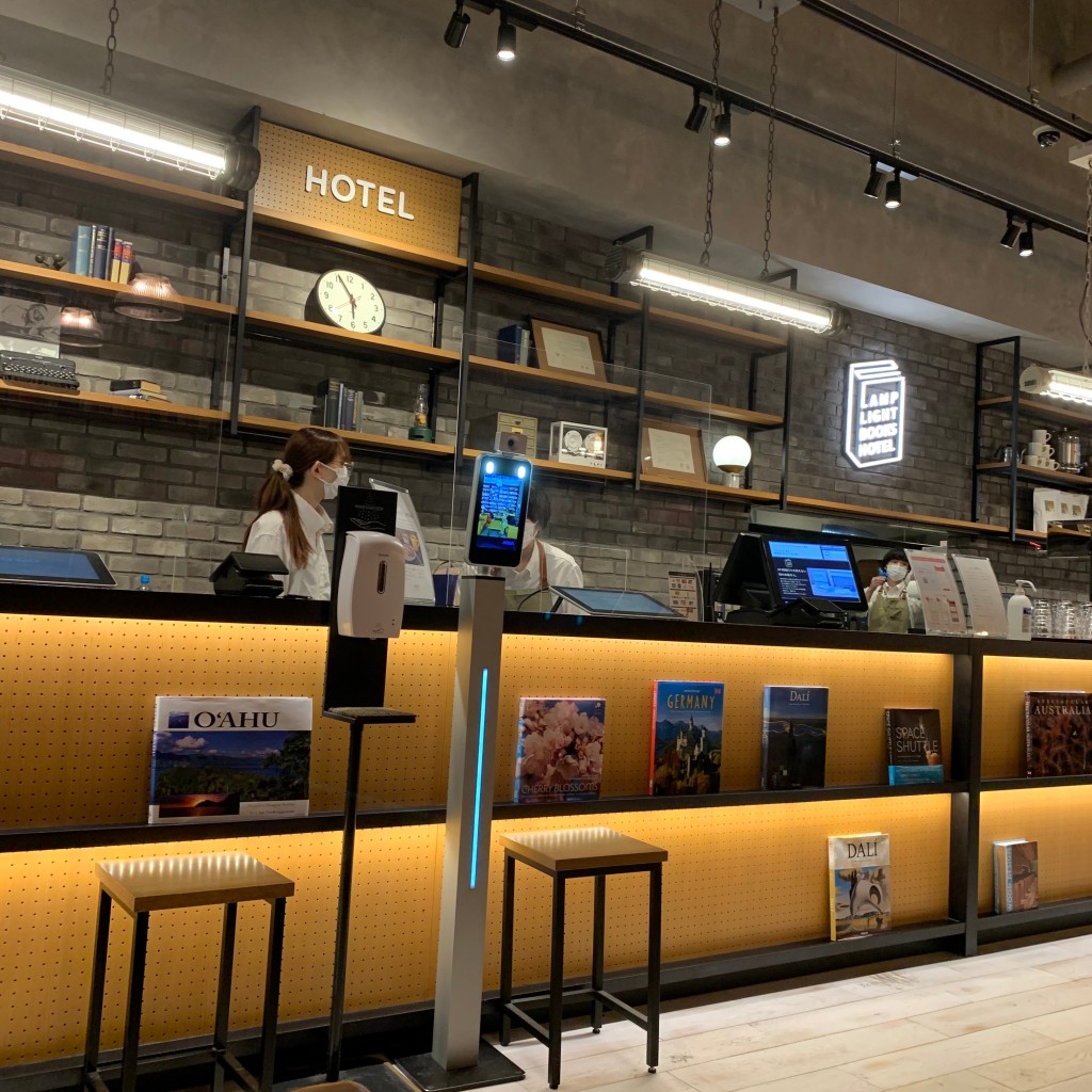 実際訪問したユーザーが直接撮影して投稿した大名カフェLAMP LIGHT BOOKS CAFE 福岡の写真