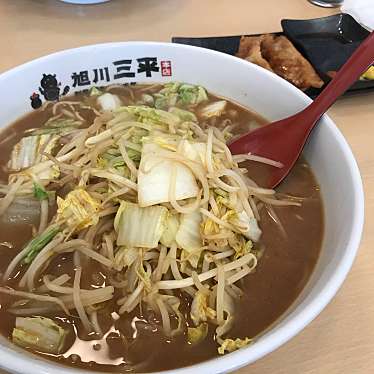 実際訪問したユーザーが直接撮影して投稿した一条通ラーメン / つけ麺旭川三平本店の写真