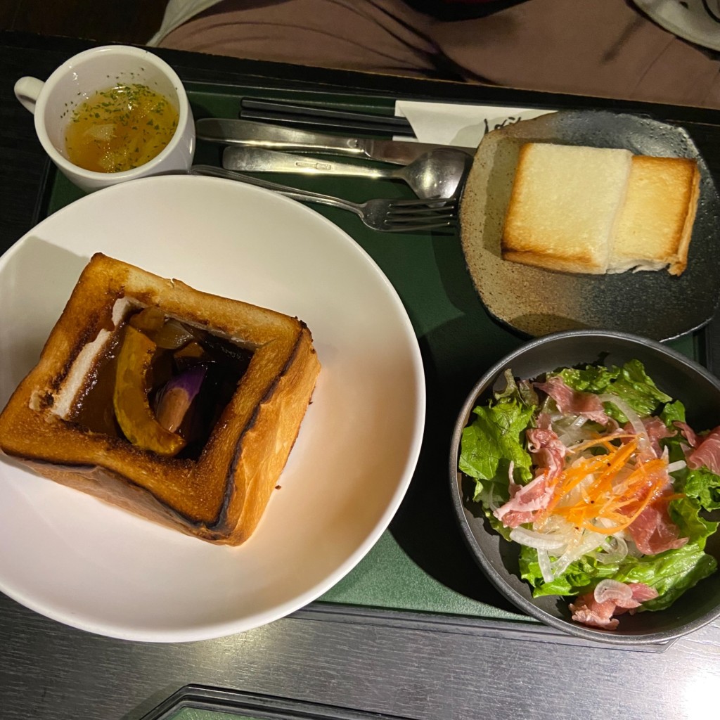 ユーザーが投稿した牛たンシチュー御膳の写真 - 実際訪問したユーザーが直接撮影して投稿した下津宮西町和食 / 日本料理肉と魚とめん料理が充実している店 なにがしこころ 稲沢店の写真