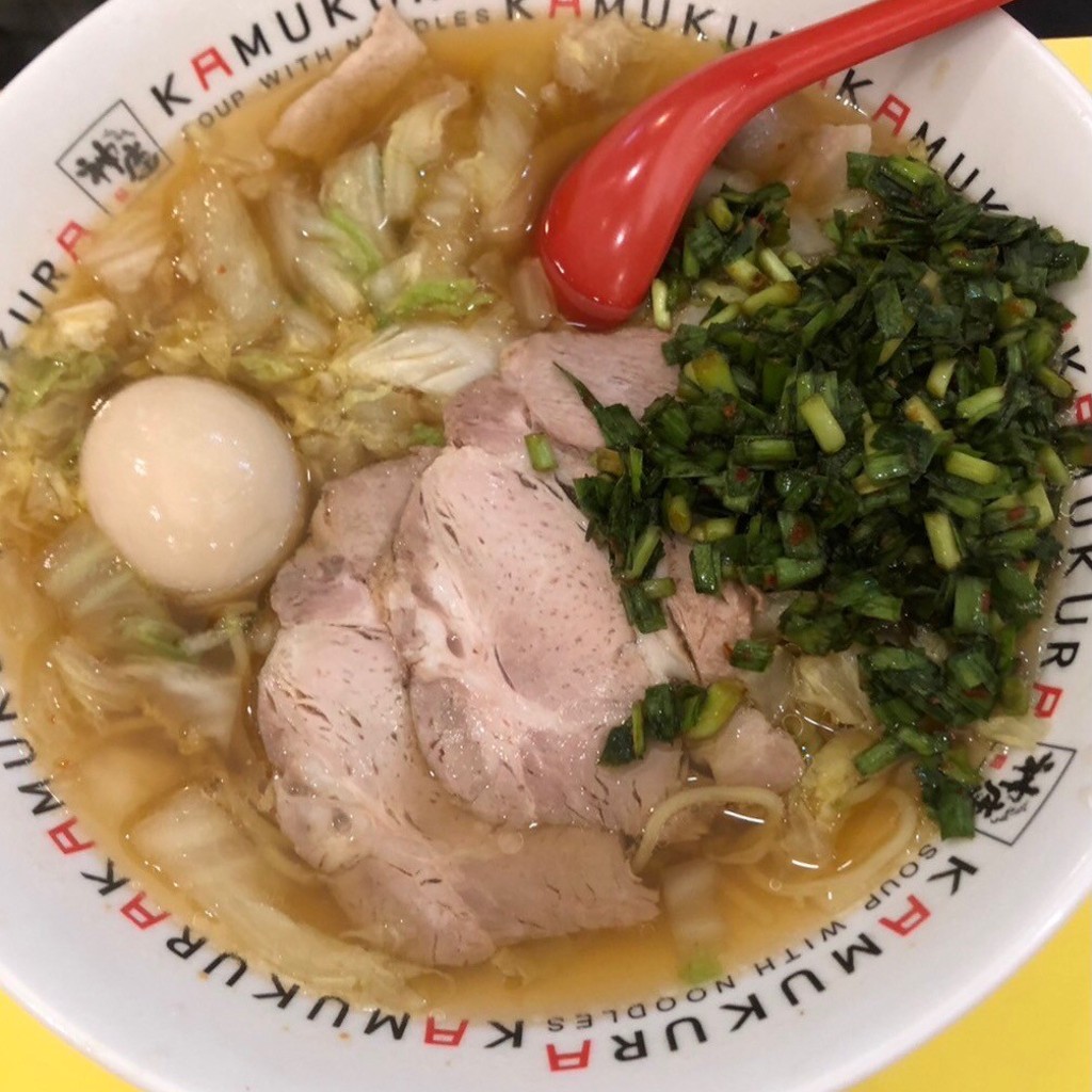 ユーザーが投稿した玉子ラーメンの写真 - 実際訪問したユーザーが直接撮影して投稿した大塚ラーメン専門店どうとんぼり神座 大和高田店の写真