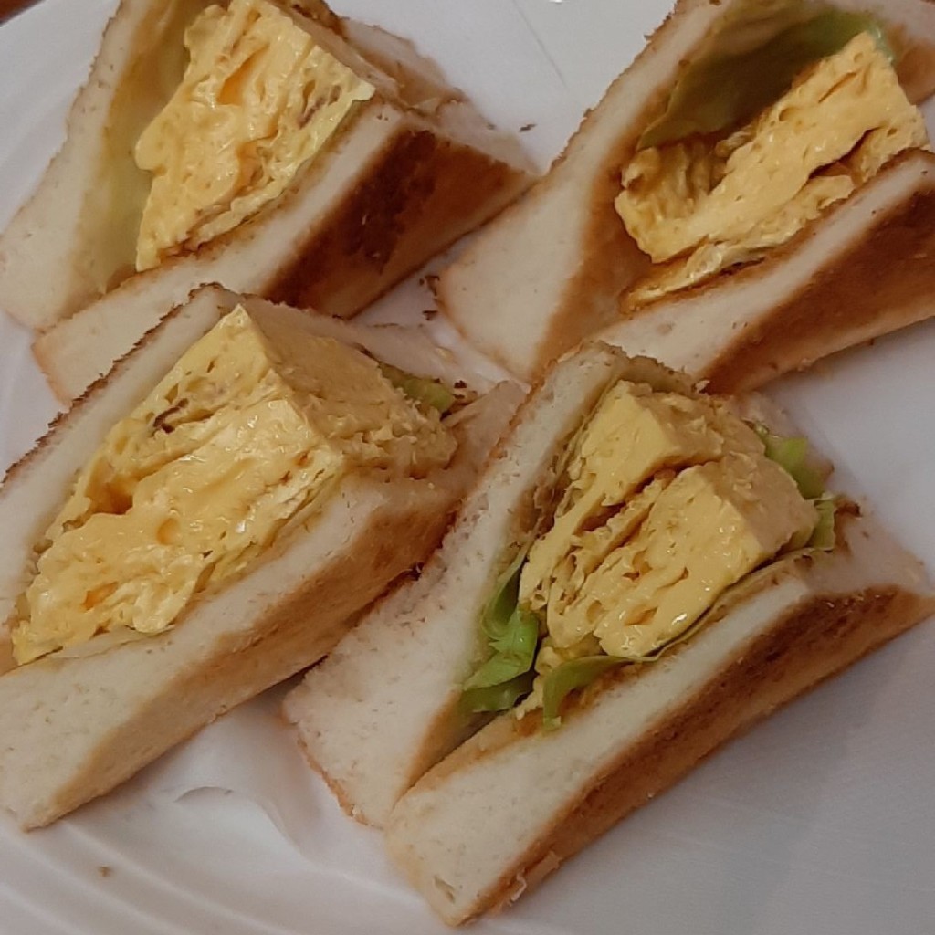 ユーザーが投稿した玉子トーストの写真 - 実際訪問したユーザーが直接撮影して投稿した筒井喫茶店フレンドの写真