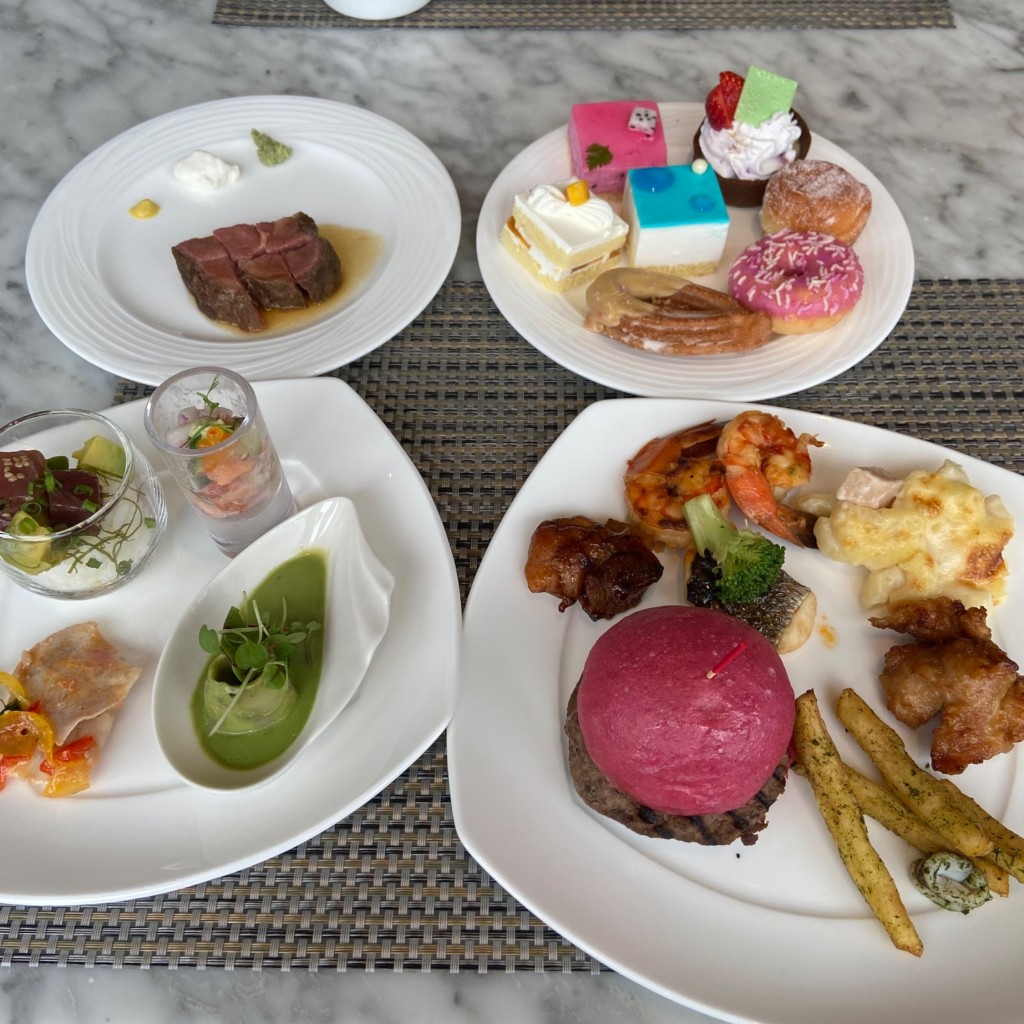 ユーザーが投稿したSP LUNCH BUFFETの写真 - 実際訪問したユーザーが直接撮影して投稿した台場ビュッフェシースケープ テラス・ダイニングの写真