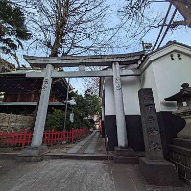 実際訪問したユーザーが直接撮影して投稿した東上野地域名所下谷神社鳥居の写真