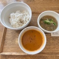 (セット)白胡麻ご飯 - 実際訪問したユーザーが直接撮影して投稿した芝田洋食スープ ストック トーキョー 阪急三番街店の写真のメニュー情報