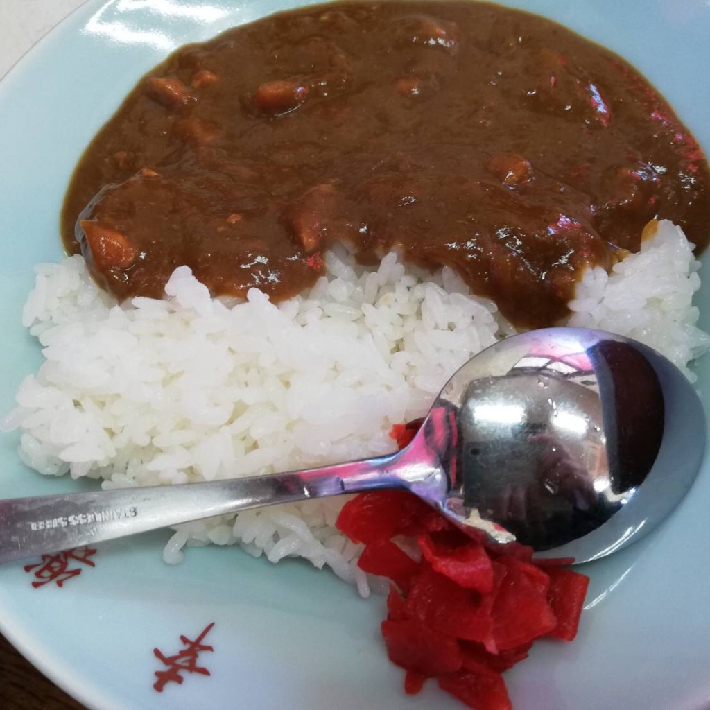 ユーザーが投稿したカレーライスの写真 - 実際訪問したユーザーが直接撮影して投稿した上飯田町中華料理幸楽の写真