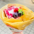 実際訪問したユーザーが直接撮影して投稿した田町クレープCrepe de Girafe 高松店の写真