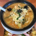 味噌野菜タンメン - 実際訪問したユーザーが直接撮影して投稿した中央ラーメン専門店幸楽苑 東根店の写真のメニュー情報