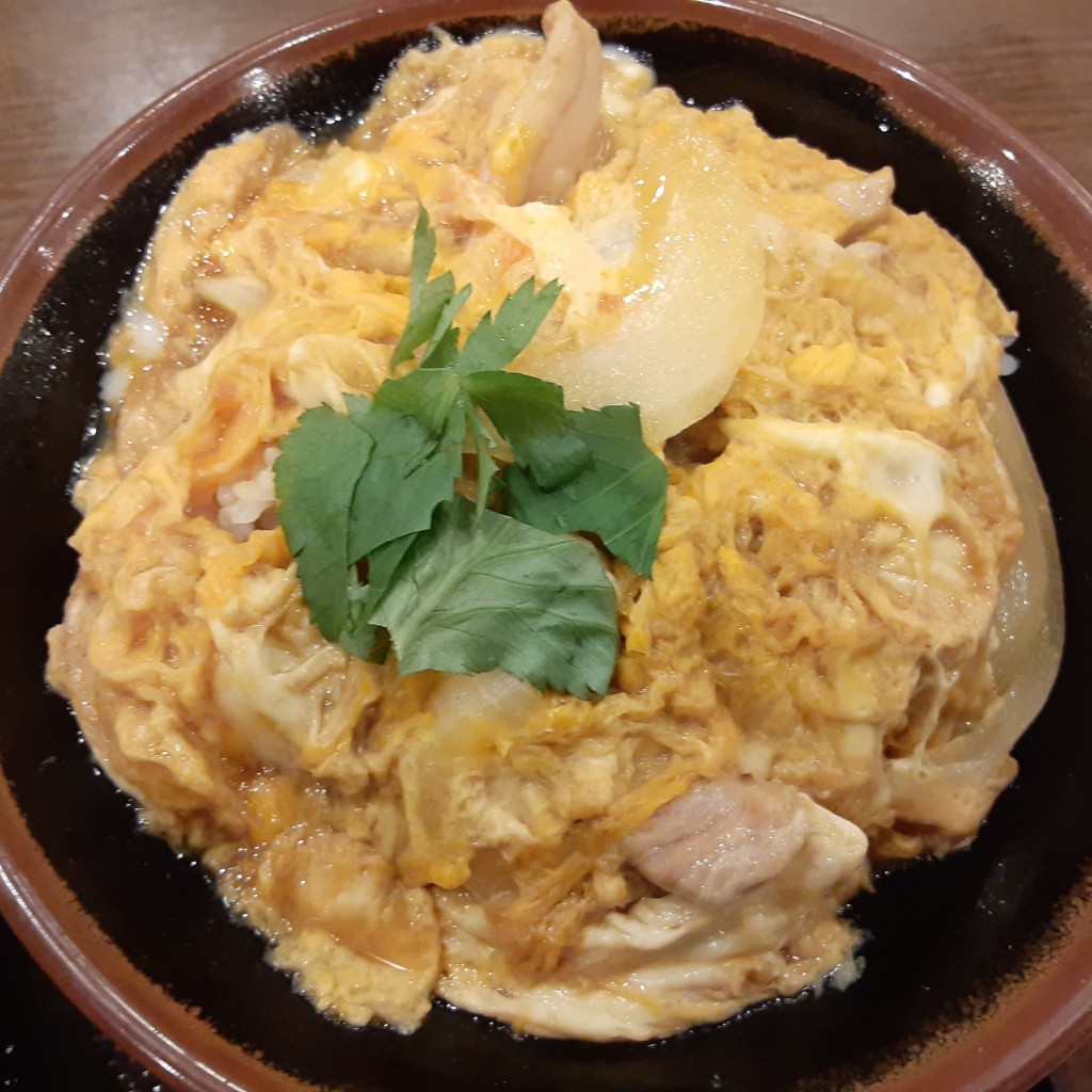 ユーザーが投稿した鶏親子丼の写真 - 実際訪問したユーザーが直接撮影して投稿した東石川うどん丸亀製麺 ひたちなか店の写真