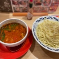 とまとつけ麺 - 実際訪問したユーザーが直接撮影して投稿した西中島ラーメン専門店亀王 JR新大阪駅店の写真のメニュー情報