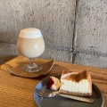 カフェオレ - 実際訪問したユーザーが直接撮影して投稿した東柳原町カフェOVER COFFEEの写真のメニュー情報