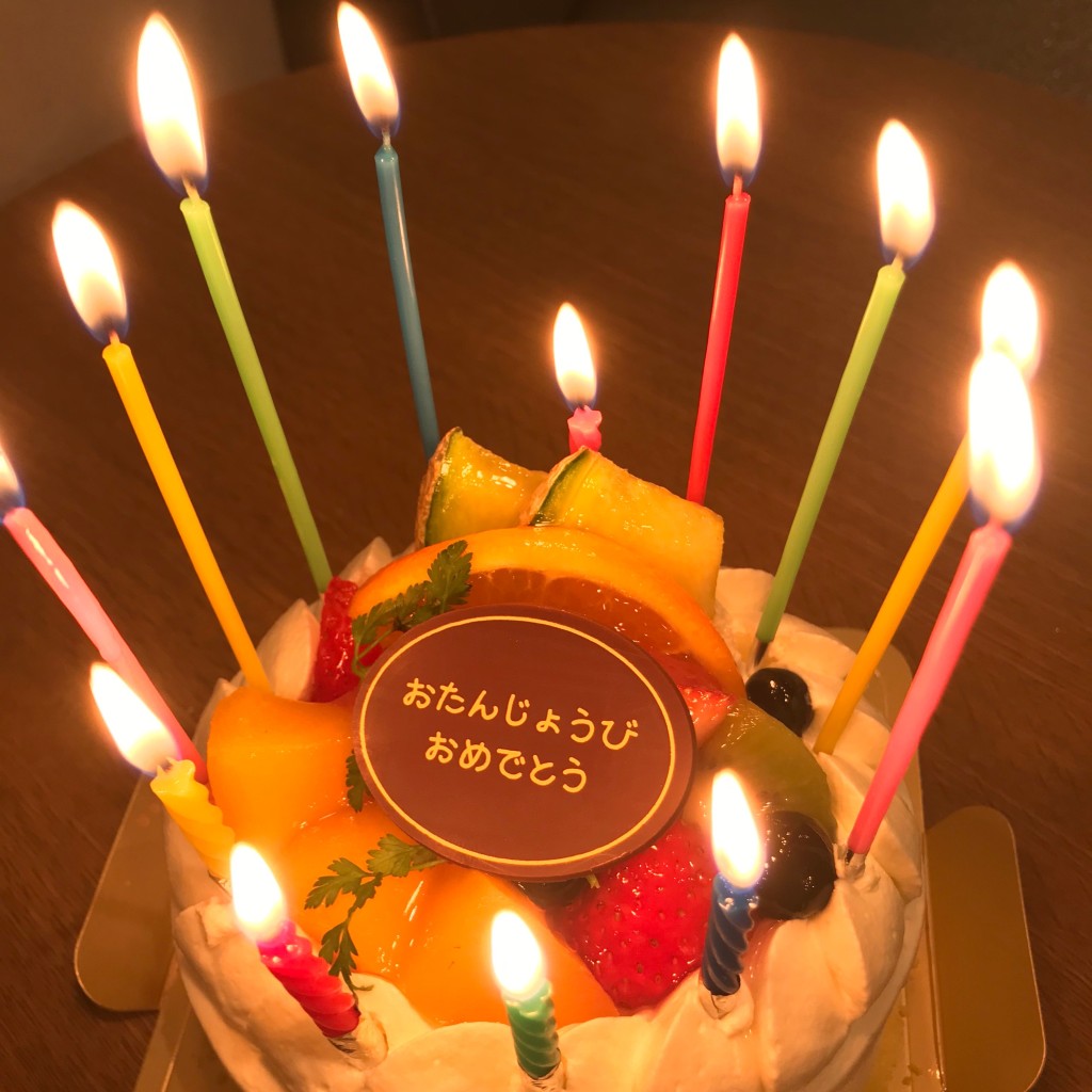 ユーザーが投稿したデコレーションケーキの写真 - 実際訪問したユーザーが直接撮影して投稿した難波スイーツザ・カエン 高島屋大阪店の写真