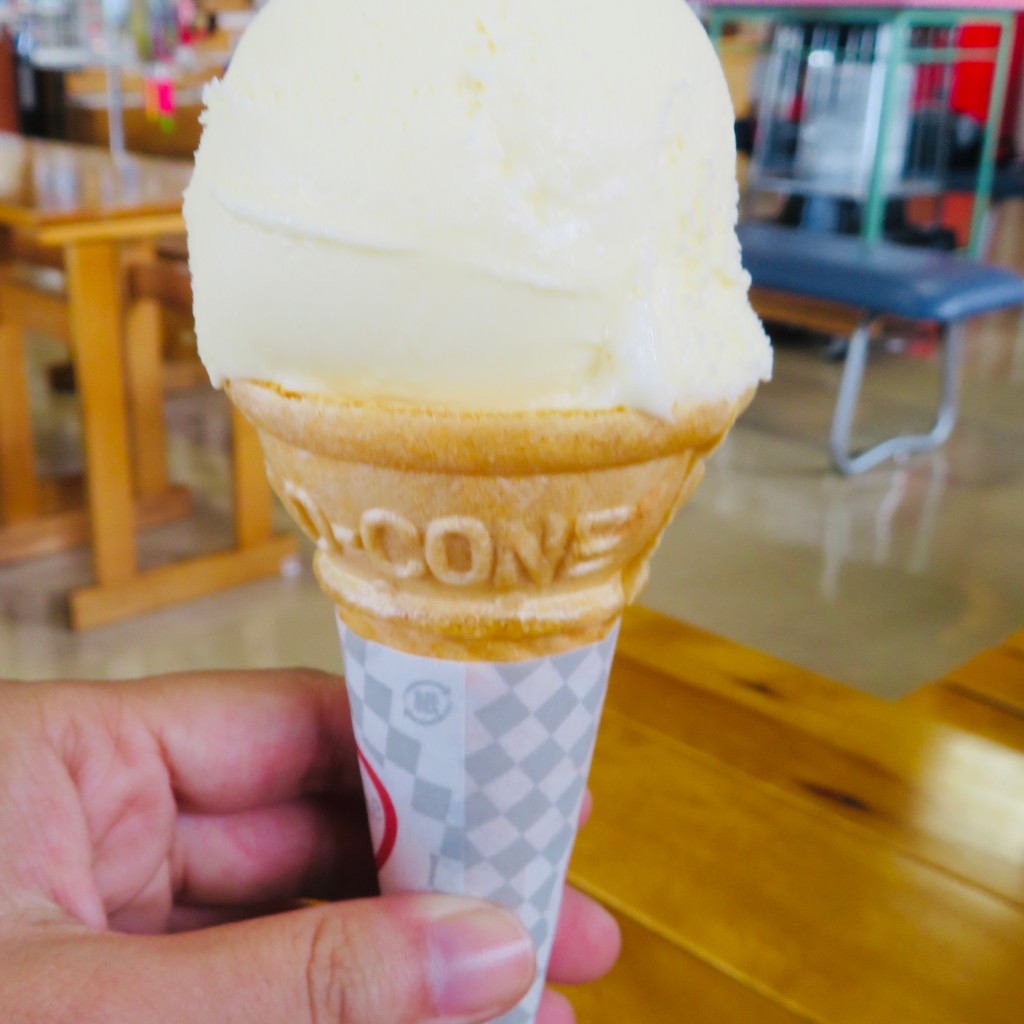 ユーザーが投稿したアイスクリームの写真 - 実際訪問したユーザーが直接撮影して投稿したうどん美ケ原駐車場売店の写真