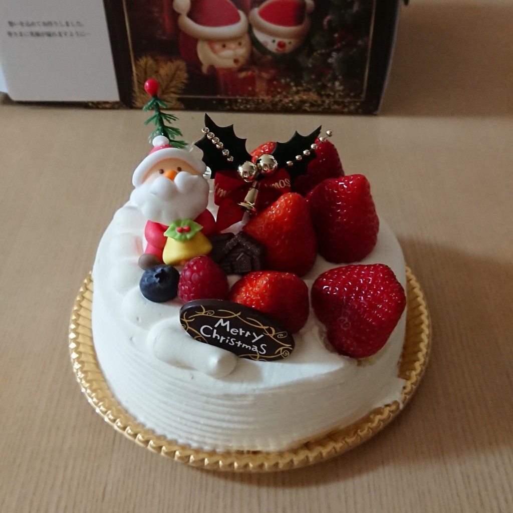 ユーザーが投稿したクリスマスケーキの写真 - 実際訪問したユーザーが直接撮影して投稿した宮之阪ケーキフルートの写真