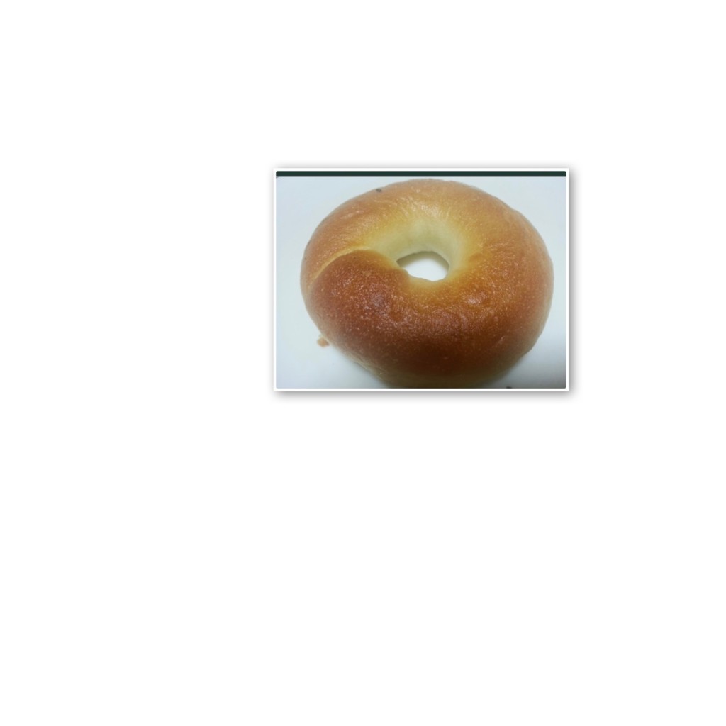 ユーザーが投稿したブルーベリー&クリームチーズベーグルの写真 - 実際訪問したユーザーが直接撮影して投稿した三宮町ベーカリー神戸グーテ 本店の写真