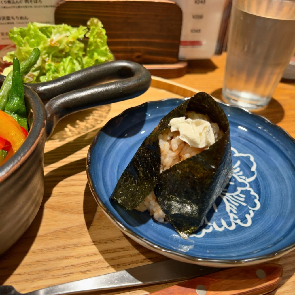ユーザーが投稿した天白のおかかクリームチーズの写真 - 実際訪問したユーザーが直接撮影して投稿した歌舞伎町スープカレー土鍋カリーぼんたの写真