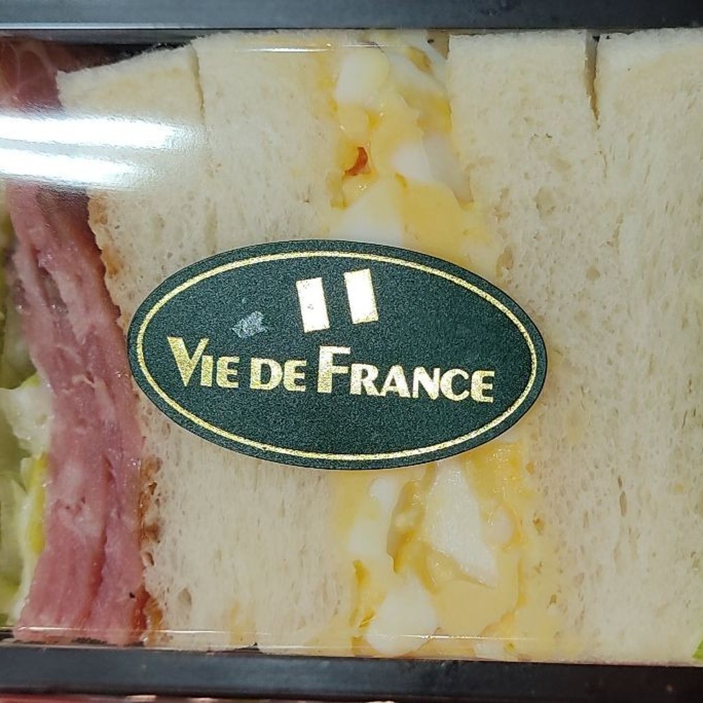 ユーザーが投稿したサンドイッチの写真 - 実際訪問したユーザーが直接撮影して投稿した梅田ベーカリーVIE DE FRANCE ディアモール大阪店の写真