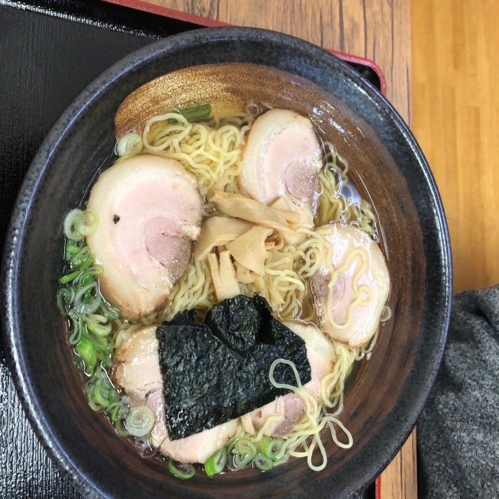 ユーザーが投稿した麺2倍大盛 チャーシュー麺の写真 - 実際訪問したユーザーが直接撮影して投稿した紫波中央駅前定食屋ヴィラ工房 紫波オガール店の写真