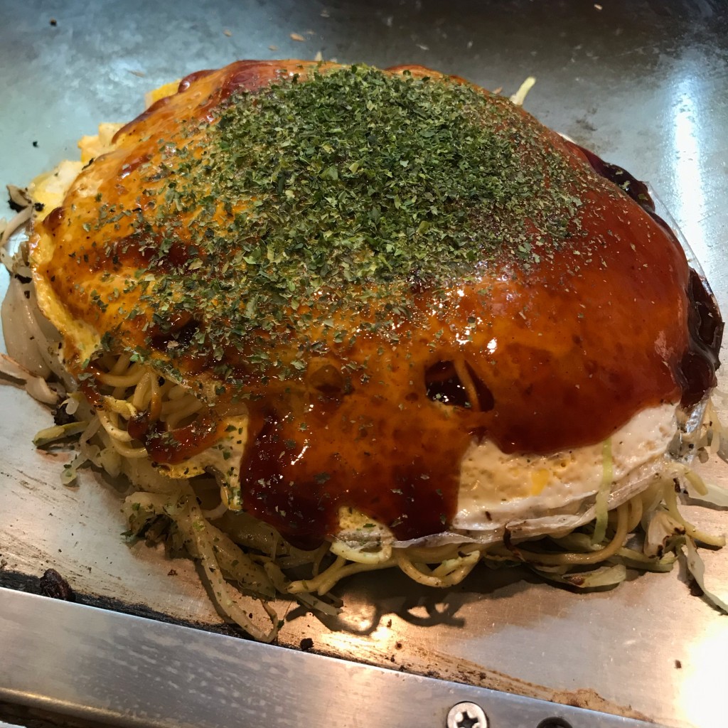 ユーザーが投稿したお好み焼きの写真 - 実際訪問したユーザーが直接撮影して投稿した新天地お好み焼きへんくつや本店の写真