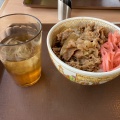 牛丼ミニ - 実際訪問したユーザーが直接撮影して投稿した大通南牛丼すき家 236号帯広大通店の写真のメニュー情報