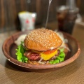 実際訪問したユーザーが直接撮影して投稿した名駅ハンバーガーWAVES BURGER 名駅店の写真