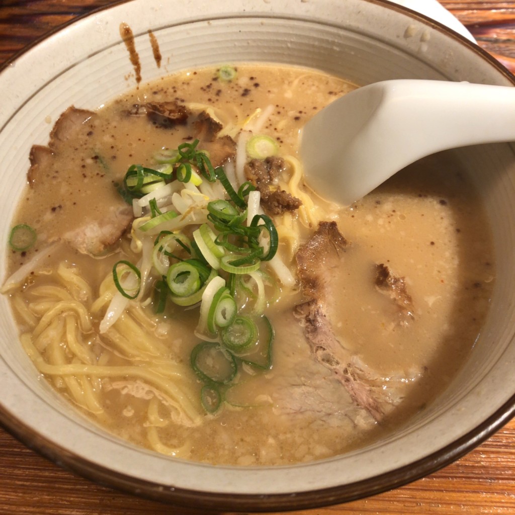 ユーザーが投稿した桂花拉麺の写真 - 実際訪問したユーザーが直接撮影して投稿した春日ラーメン専門店桂花ラーメン 熊本駅新幹線口店の写真