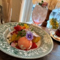 実際訪問したユーザーが直接撮影して投稿した紺屋町カフェFlowery cafe cachetteフラワリーカフェ カシェットの写真