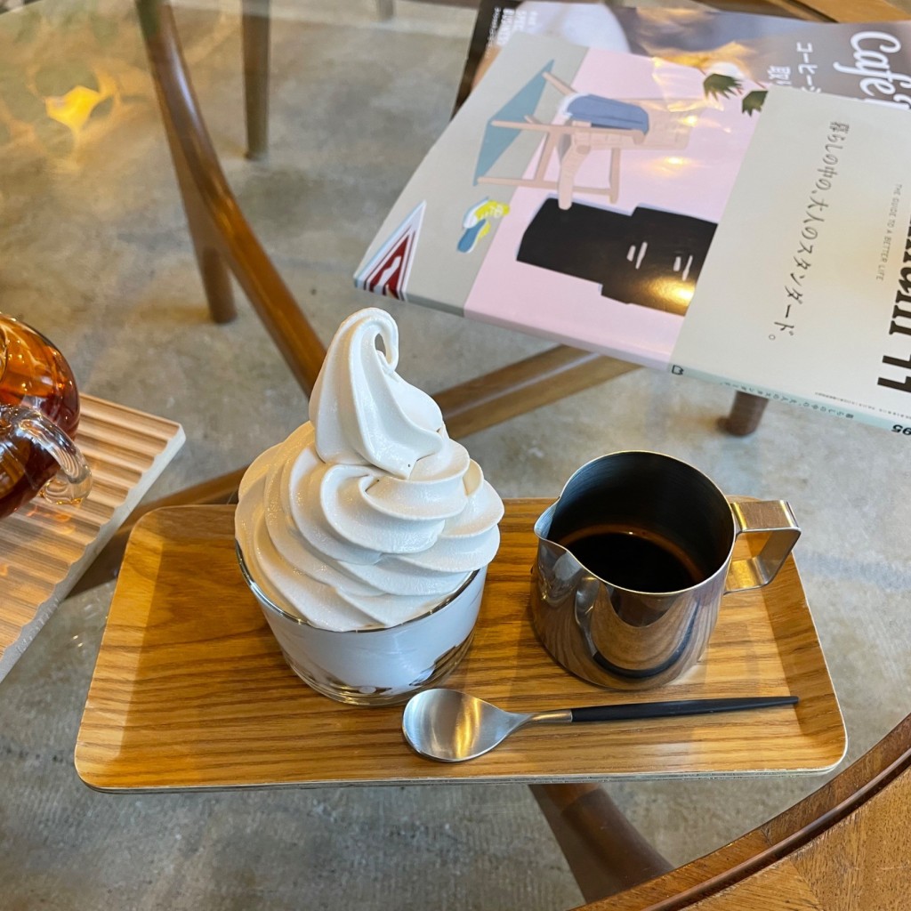 ユーザーが投稿した5 エスプレッソ アフォガードの写真 - 実際訪問したユーザーが直接撮影して投稿したコーヒー専門店GOODMAN ROASTER in Kyotoの写真