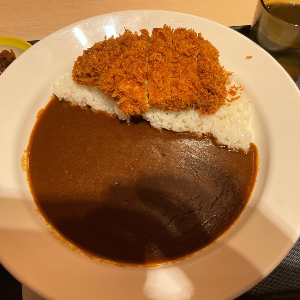 ユーザーが投稿したカツカレーの写真 - 実際訪問したユーザーが直接撮影して投稿した伊勢佐木町カレーマイカリー食堂 伊勢佐木町店の写真