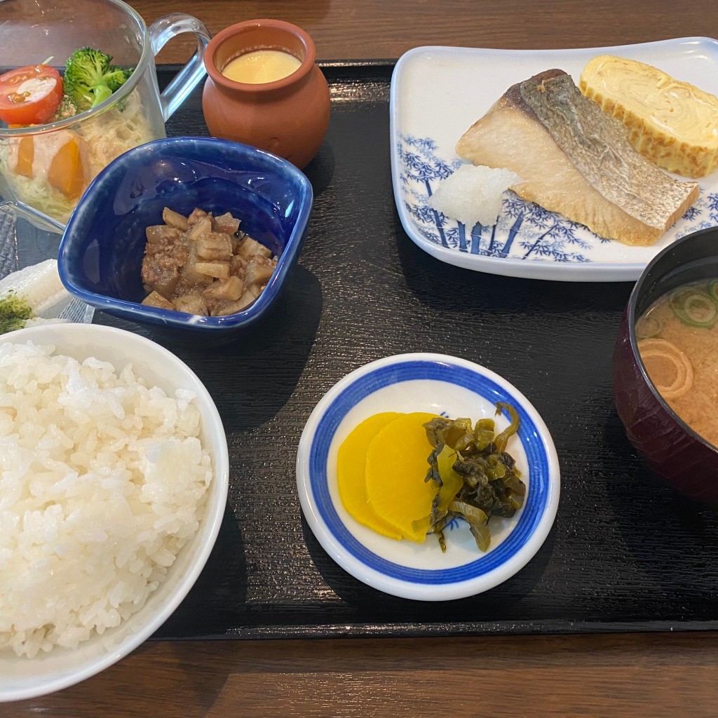 ユーザーが投稿した一汁三菜ランチの写真 - 実際訪問したユーザーが直接撮影して投稿した林崎町カフェカフェダイニング ソラの写真