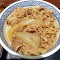 牛丼 - 実際訪問したユーザーが直接撮影して投稿した新喜多牛丼吉野家 JR京橋駅ホーム店の写真のメニュー情報