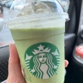 抹茶クリームフラペチーノ - 実際訪問したユーザーが直接撮影して投稿した中島カフェスターバックスコーヒー 倉敷中島店の写真のメニュー情報