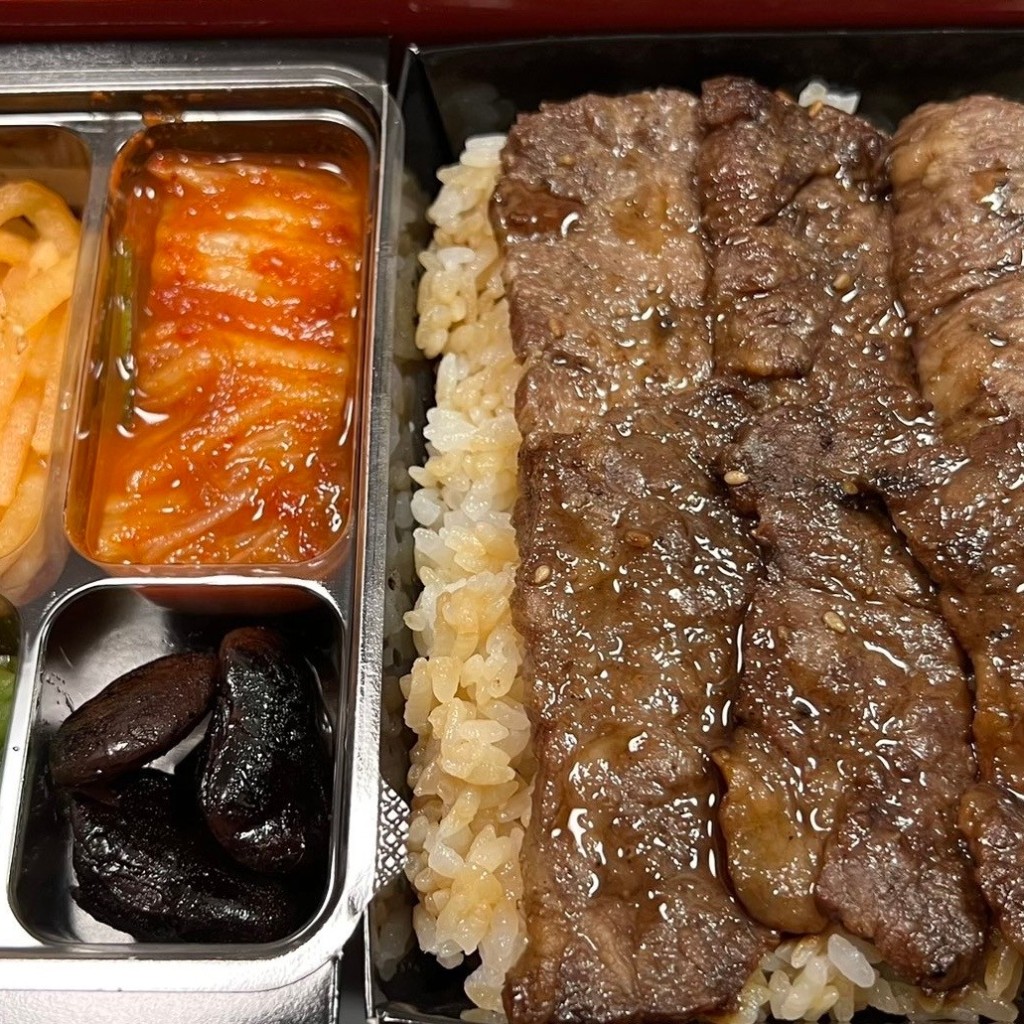 ユーザーが投稿した弁当の写真 - 実際訪問したユーザーが直接撮影して投稿した梅田焼肉叙々苑 ルクア大阪店の写真