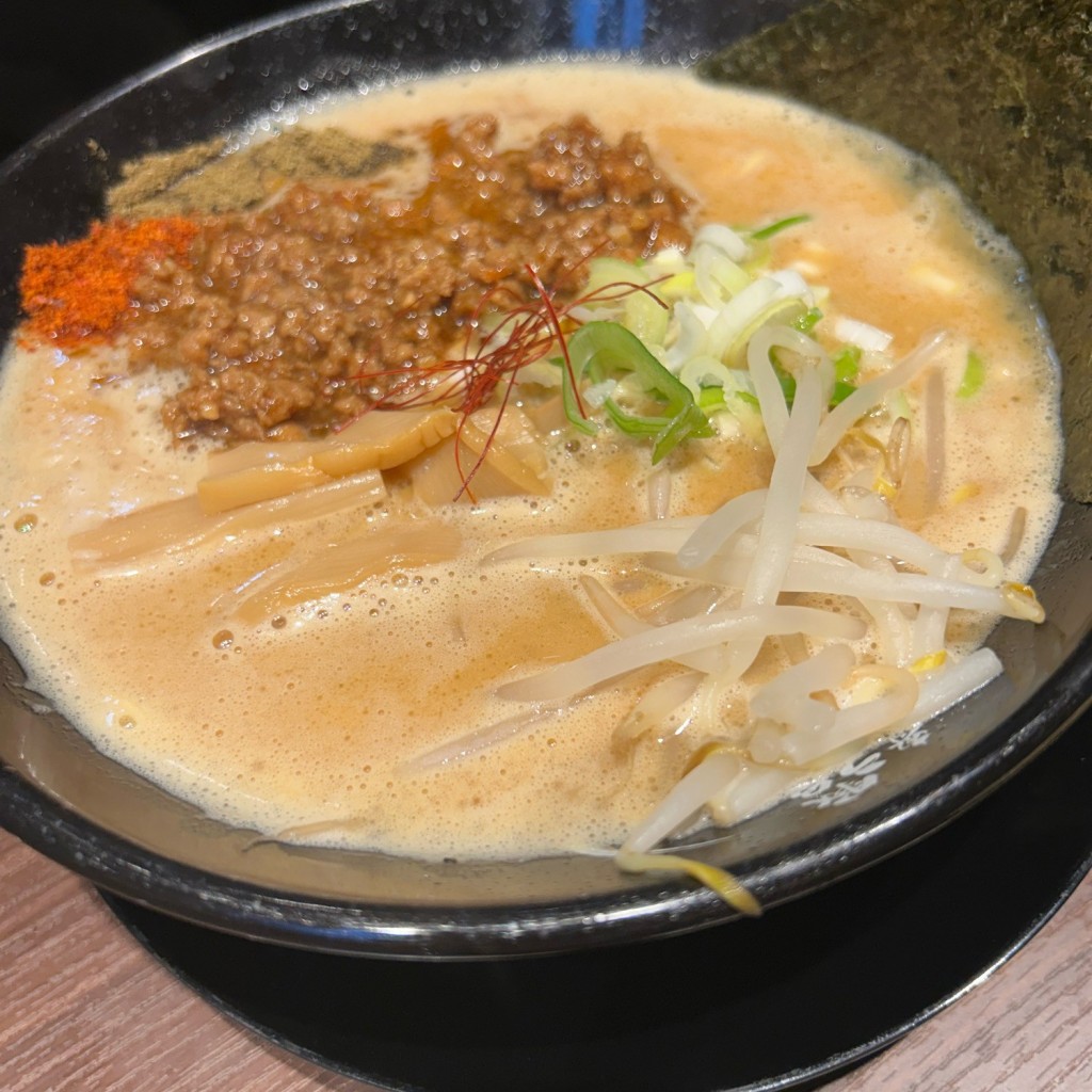 ユーザーが投稿した肉味噌味噌ラーメンの写真 - 実際訪問したユーザーが直接撮影して投稿した柳津町南塚ラーメン専門店一兆 柳津店の写真