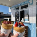 実際訪問したユーザーが直接撮影して投稿した大河端西スイーツSUNNY crepe&dolceの写真