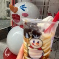 雪王黒糖パールサンデー - 実際訪問したユーザーが直接撮影して投稿した西池袋アイスクリームMixue Ice Cream & Tea Ikebukuroの写真のメニュー情報