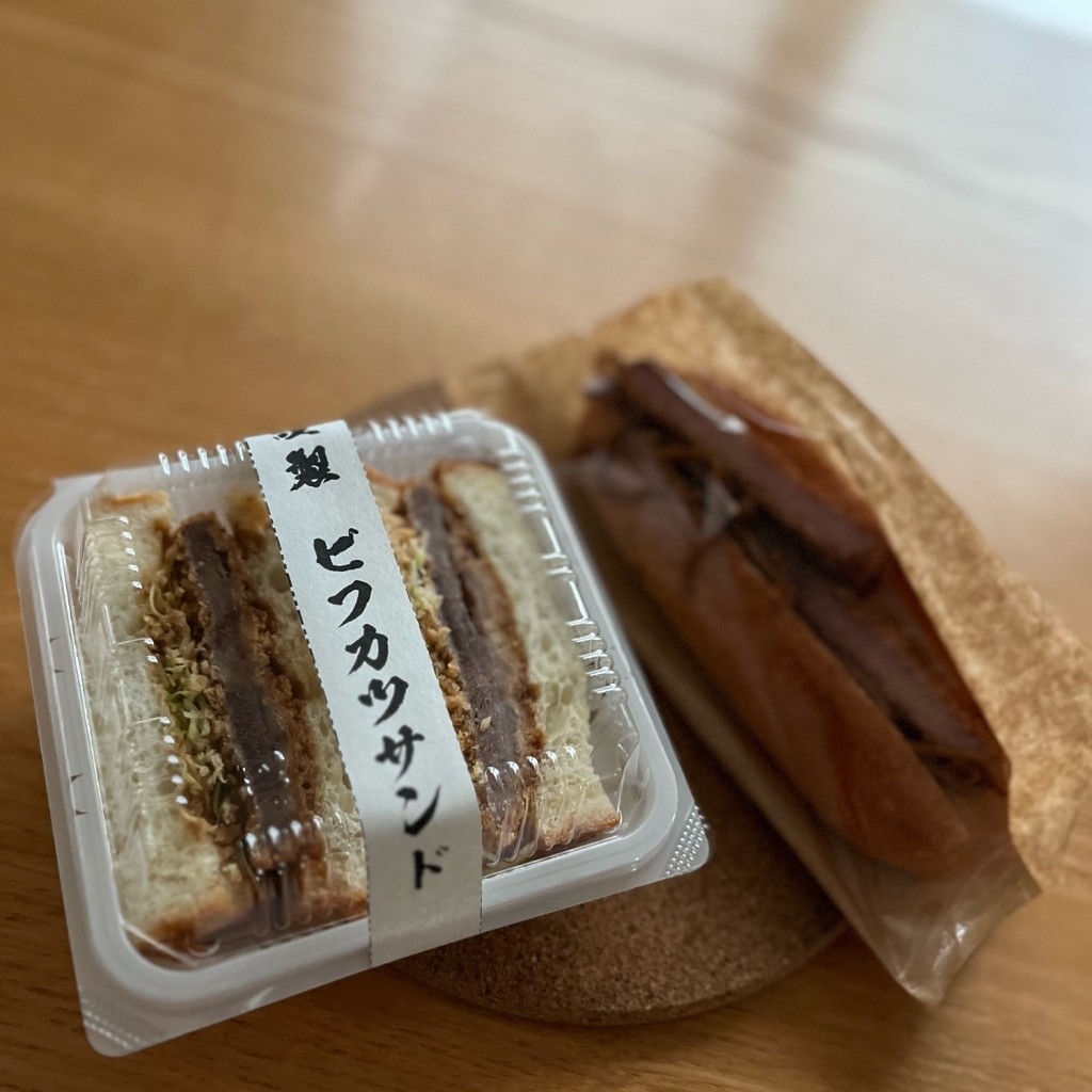 ユーザーが投稿したサンドイッチの写真 - 実際訪問したユーザーが直接撮影して投稿した白梅町ベーカリーアローム高槻店の写真
