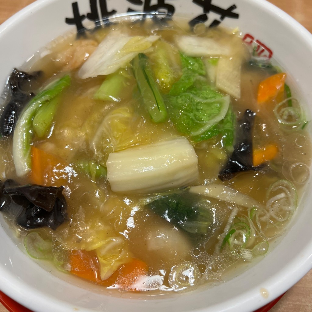 ユーザーが投稿したえび塩ラーメンの写真 - 実際訪問したユーザーが直接撮影して投稿した鷹乃杜ラーメン / つけ麺桃源花 富谷店の写真