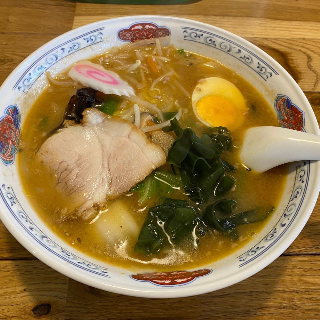 ユーザーが投稿した五目味噌ラーメンの写真 - 実際訪問したユーザーが直接撮影して投稿した新町ラーメン / つけ麺香雅の写真