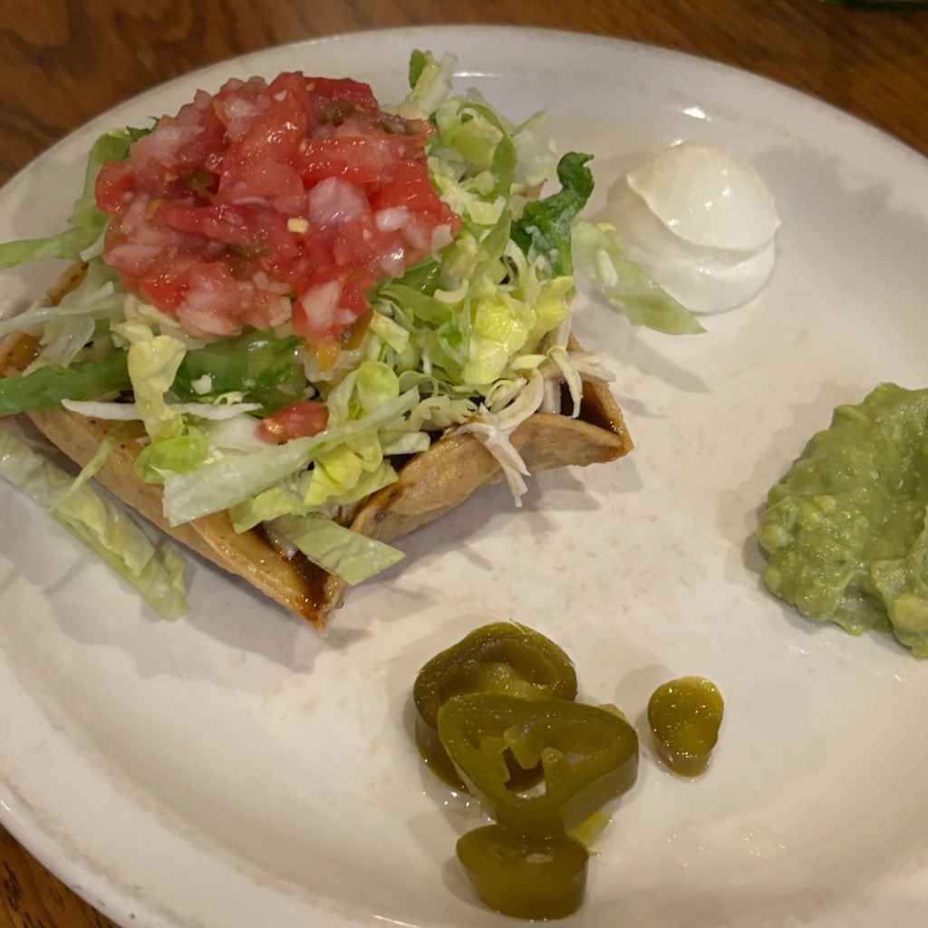 ユーザーが投稿したC(M)Taco-saladの写真 - 実際訪問したユーザーが直接撮影して投稿した上鶴間メキシコ料理マイクス 東林間店の写真