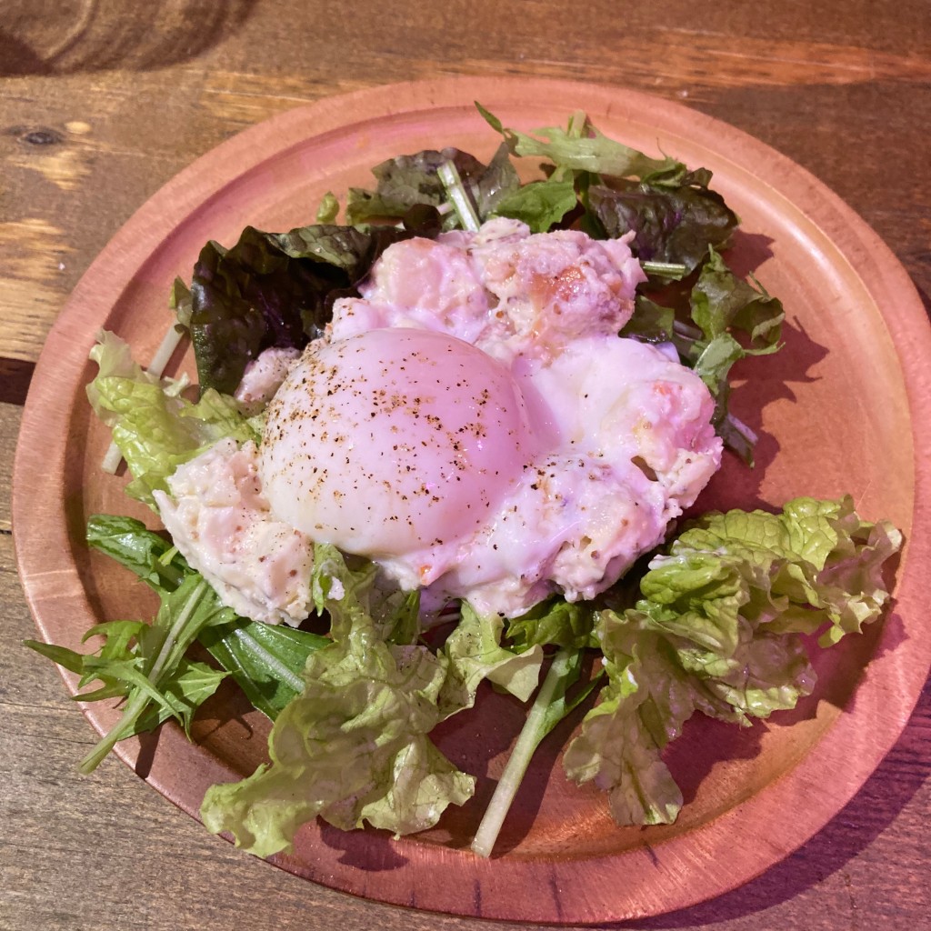 ユーザーが投稿したラのポテトサラダの写真 - 実際訪問したユーザーが直接撮影して投稿した美しが丘イタリアンCONA たまプラーザ店の写真