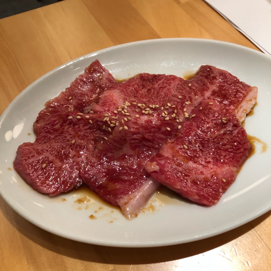 ユーザーが投稿したハラミ(タレ)の写真 - 実際訪問したユーザーが直接撮影して投稿した博多駅南肉料理にく屋 肉いちの写真