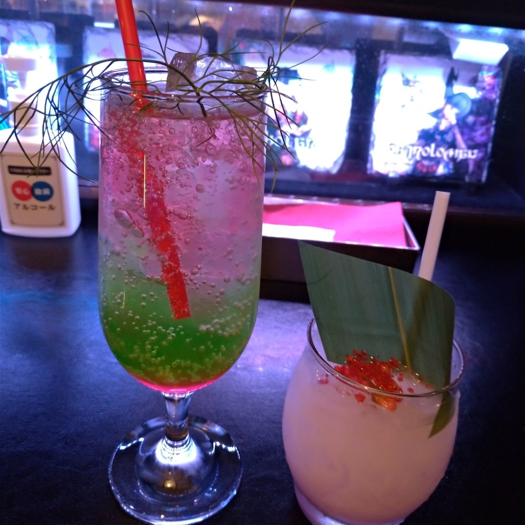 ユーザーが投稿したソルティー甘酒の写真 - 実際訪問したユーザーが直接撮影して投稿した外神田カフェFINAL FANTASY EORZEA CAFEの写真
