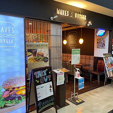 keyskitchenさんが投稿した名駅ハンバーガーのお店WAVES BURGER 名駅店/うぇーヴすばーがーめいえきてんの写真