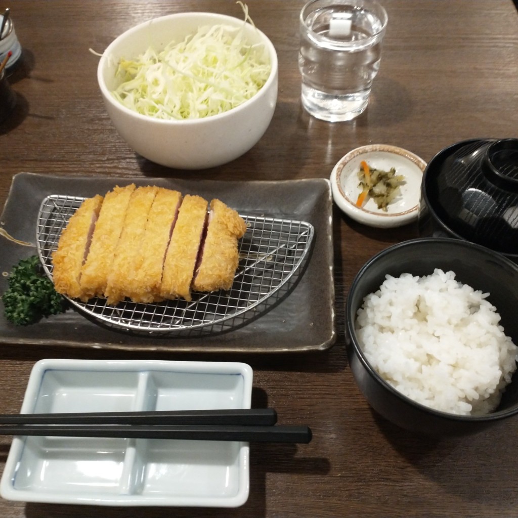 ユーザーが投稿したロースカツ膳の写真 - 実際訪問したユーザーが直接撮影して投稿した赤坂とんかつイマカツ 赤坂店の写真