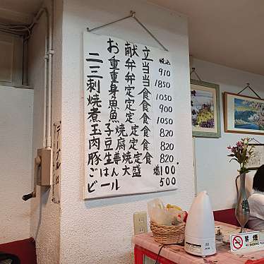 実際訪問したユーザーが直接撮影して投稿した西早稲田定食屋お食事処 たかはしの写真