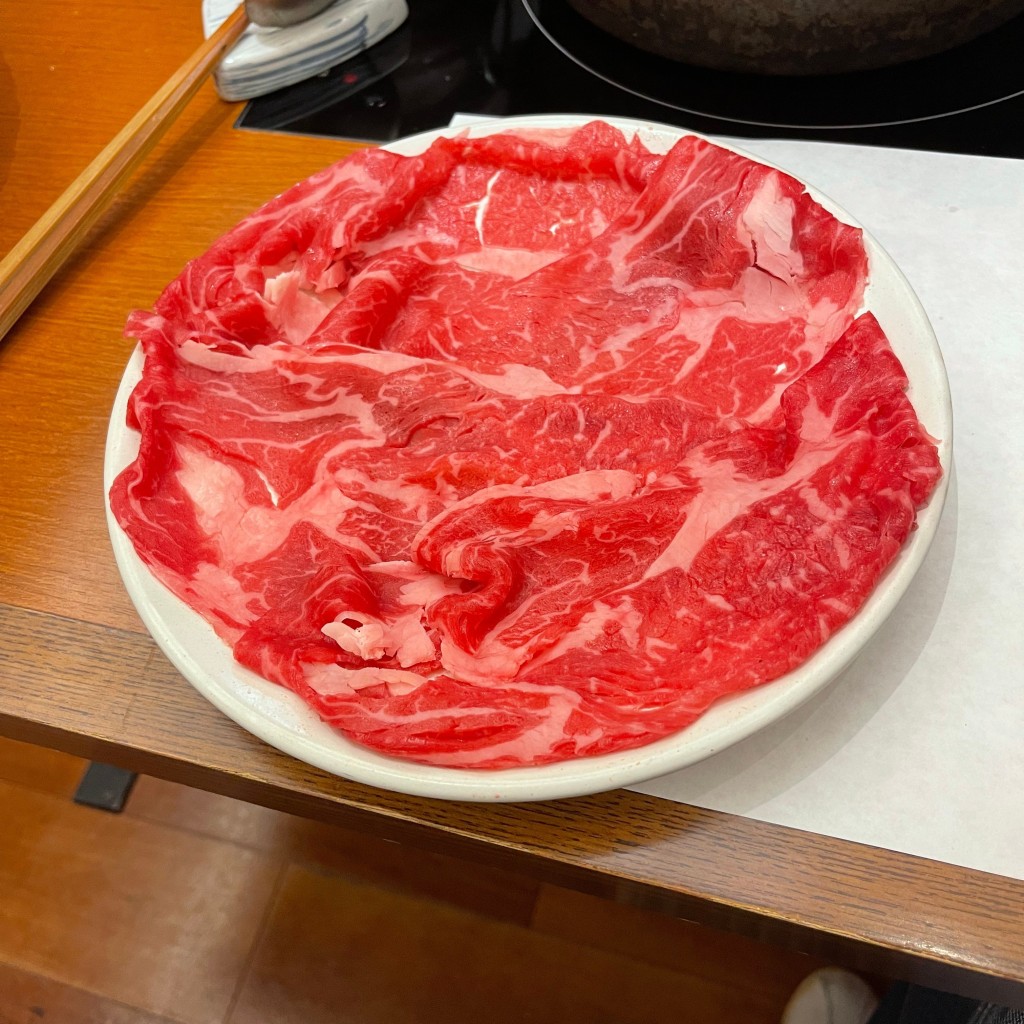ユーザーが投稿した追加肉の写真 - 実際訪問したユーザーが直接撮影して投稿した宮本町しゃぶしゃぶ木曽路 半田店の写真